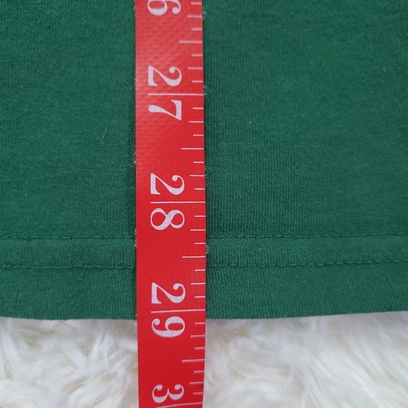 Christmas Story Fudge Men's XL Shirt Graphic Green Short Sleeve Tee - Picture 4 of 6